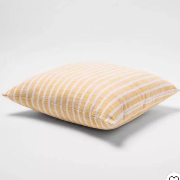 Woven Stripe Square Pillow - Threshold - Picture 2 of 5